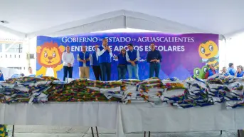 Inicia la entrega de útiles escolares y zapatos gratis en Aguascalientes