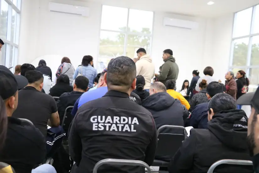Beca Voluntad y Trabajo, por la paz de Tamaulipas para hijas e hijos de elementos de la Secretaría de Seguridad Pública. Foto: Cortesía.