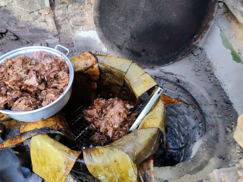 Barbacoa de hoyo. Barbacoa de hoyo.