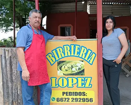 Manuel López, de ladrillero a experto en birria en Loma de Rodriguera, Culiacán