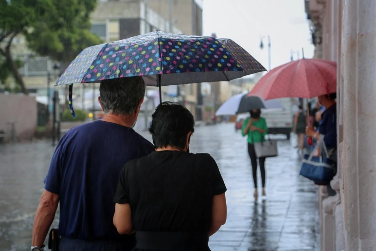 Siguen las condiciones de lluvias en Aguascalientes.