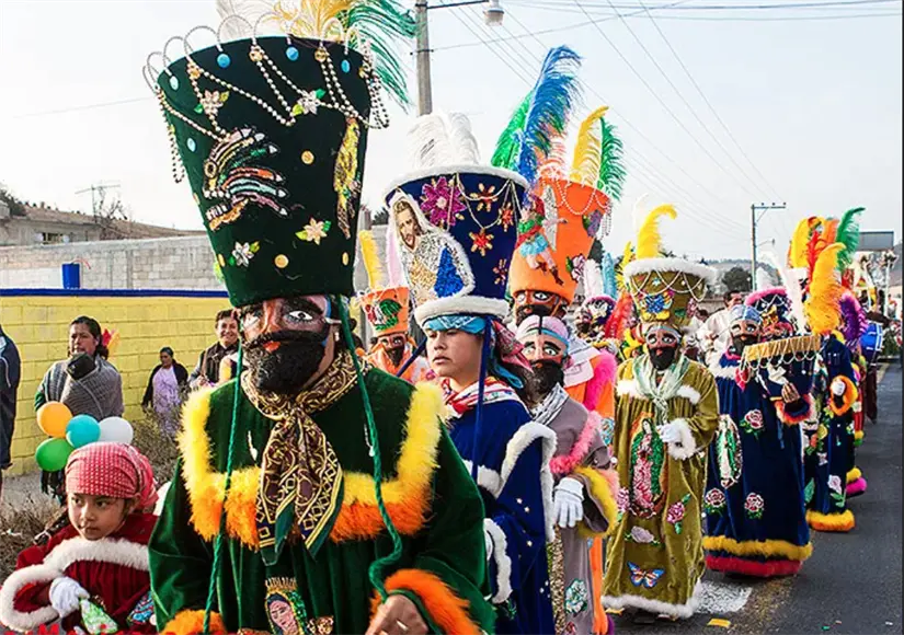 Danza tradicional Chinelos. Foto: cortesía.
