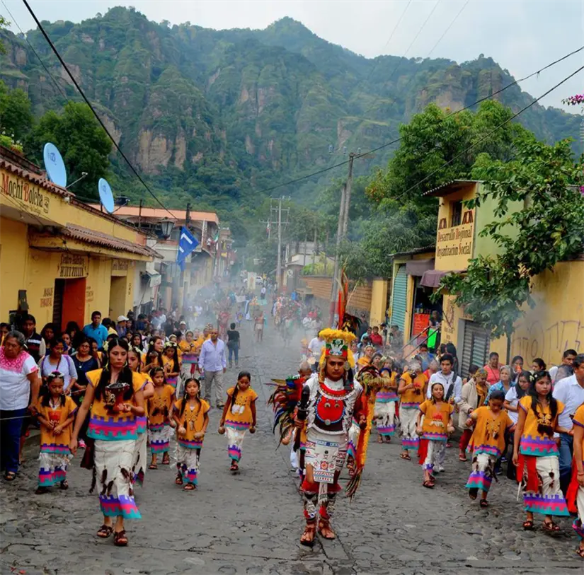 El 8 de septiembre en Tepoztlán, Morelos, es una hermosa mezcla de lo indígena y lo colonial. Foto: cortesía.