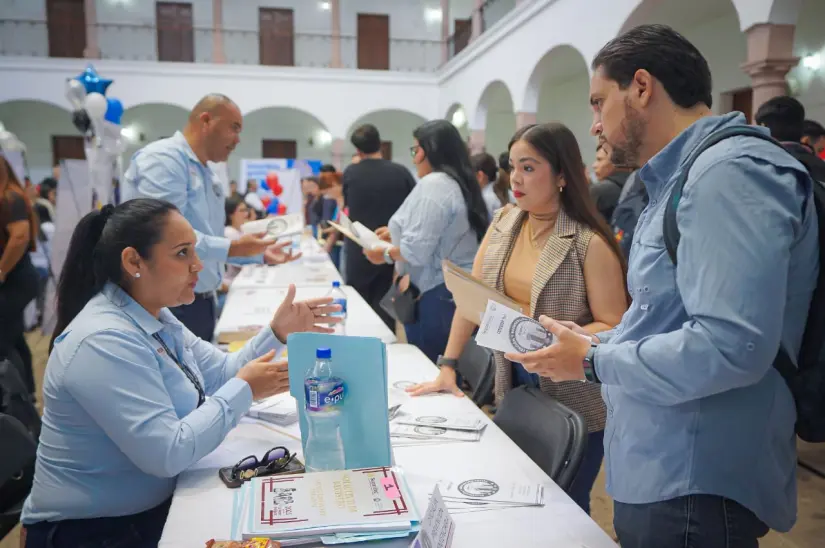 Inicia Feria Nacional del Empleo para juventudes en Culiacán Estos eventos son importantes para muchos jóvenes sin empleo. Foto: Gob. de Sinaloa