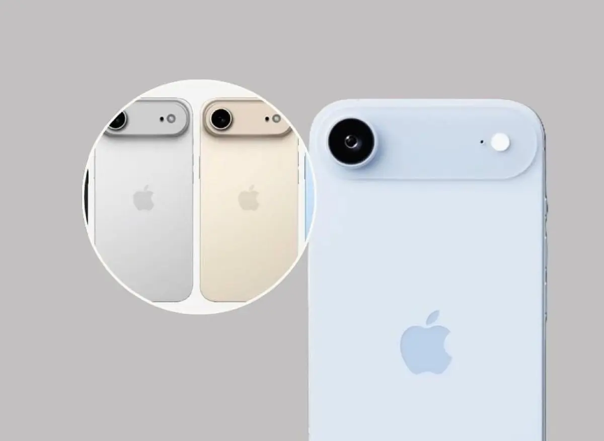 Los detalles del iPhone 17 Air. Foto: Cortesía