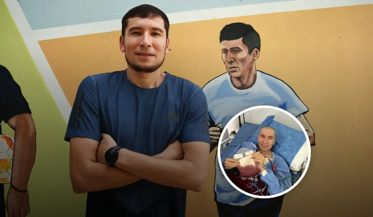 Tras vencer tres veces al cáncer, Javier Armenta celebra la vida y corre por un mundo lleno de esperanza. Foto: Lino Ceballos