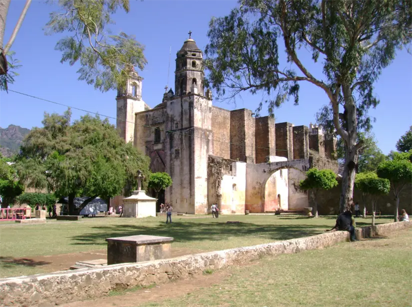 Parroquia de Natividad en Tepoztlán, Morelos. Foto: cortesía.