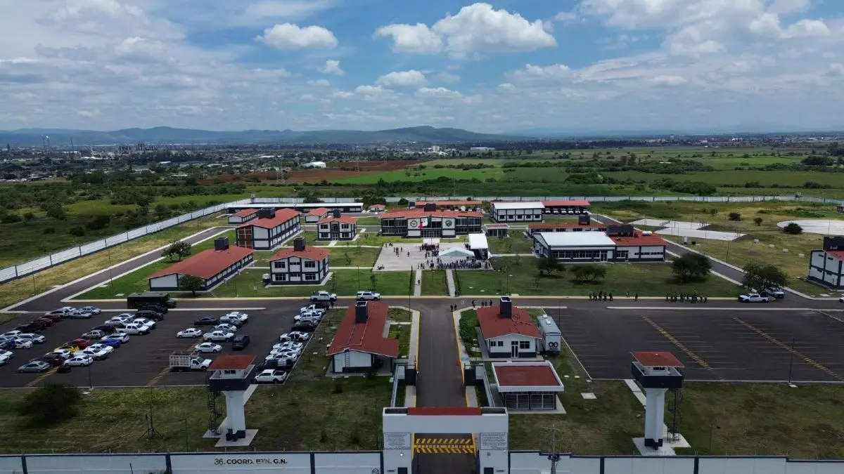 Las nuevas instalaciones de la Guardia Nacional en Salamanca, Guanajuato. Foto: Cortesía