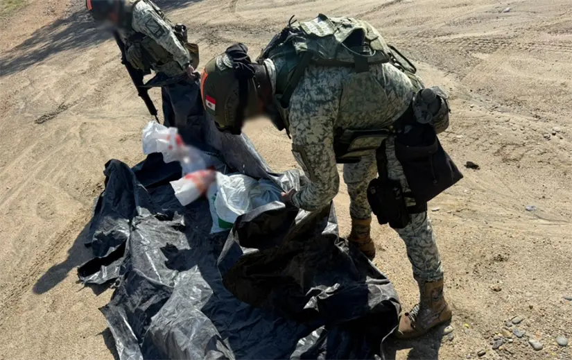 El costo de la droga asegurada es de 349.5 millones de pesos. Foto: SSPC