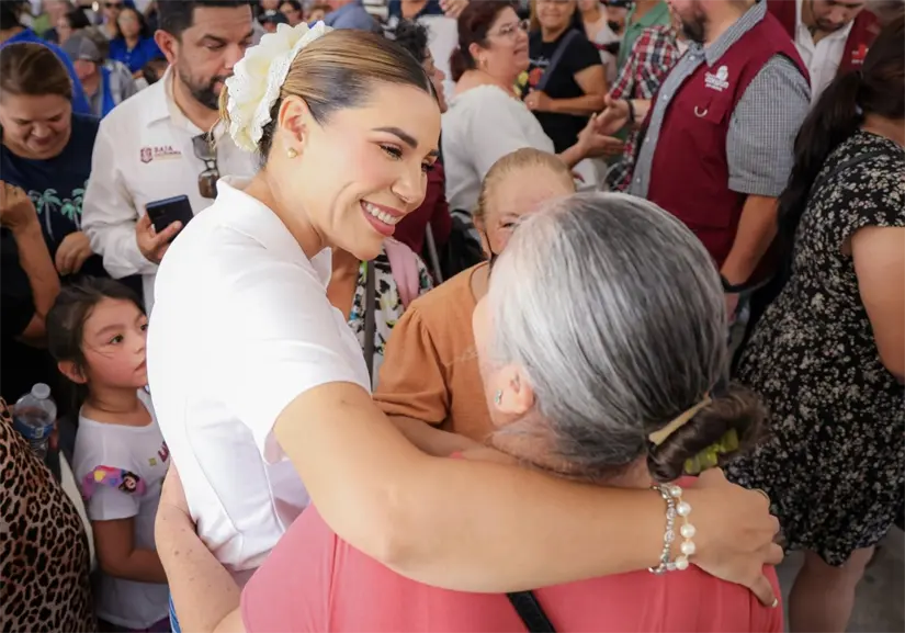 Baja California se posiciona como el estado con menos pobreza en México Marina del Pilar atribuyó a los programas sociales la disminución de la pobreza en Baja California. Foto: Cortesía