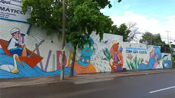 Inauguran mural “Cada Gota Cuenta” en Culiacán: un llamado artístico a cuidar el agua