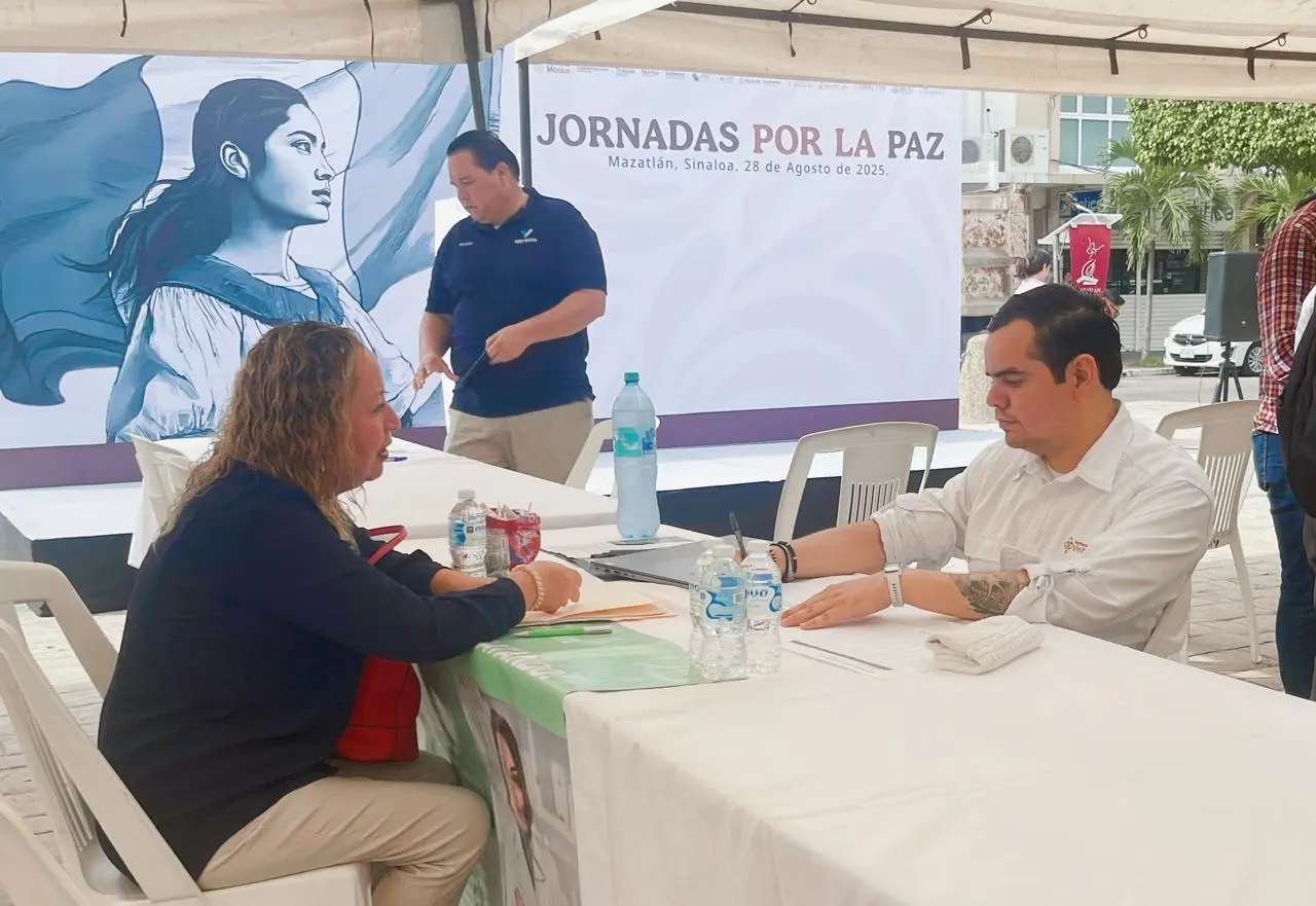 Feria del empleo de las Jornadas por la Paz en Mazatlán