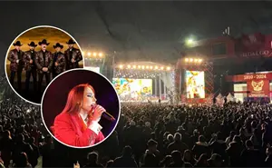 A esta hora empezarán a cantar Majo Aguilar y Los Tucanes de Tijuana en el Grito de Independencia de Pachuca
