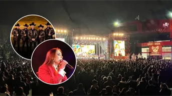 A esta hora empezarán a cantar Majo Aguilar y Los Tucanes de Tijuana en el Grito de Independencia de Pachuca