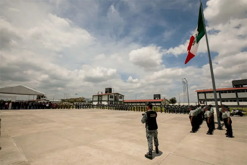 Guardia Nacional con nuevas instalaciones en Salamanca. Foto: Cortesía