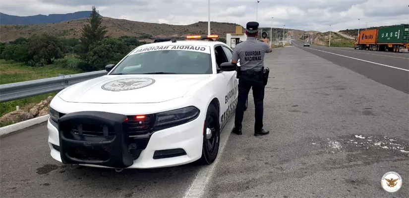 Guardia Nacional destaca avances de seguridad en carreteras La Guardia Nacional destacó los avances en seguridad gracias a las nuevas estrategias. Foto: GN