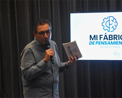 Controla tus pensamientos: Mario Córdova invita a jugar la vida con conciencia