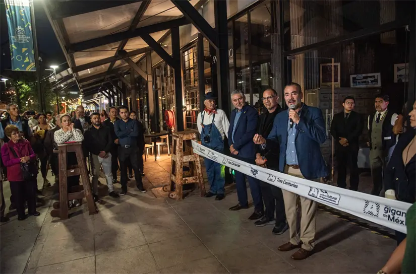 Inauguración del Museo Ferrocarrilero, Nave 19 en Aguascalientes. Foto: cortesía Inauguración del Museo Ferrocarrilero, Nave 19 en Aguascalientes. Foto: cortesía.