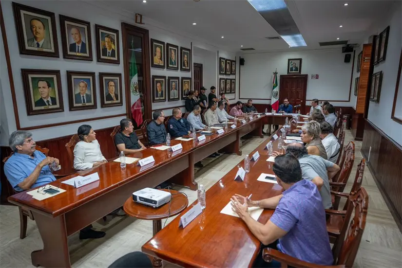 Consejo Municipal de Seguridad plantea desarme simbólico infantil en escuelas de Culiacán. Consejo Municipal de Seguridad plantea desarme simbólico infantil en escuelas de Culiacán. Foto: Ayuntamiento de Culiacán