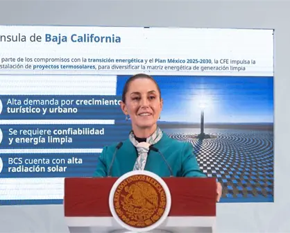 ¿Dónde construirán las dos plantas termosolares en Baja California Sur?