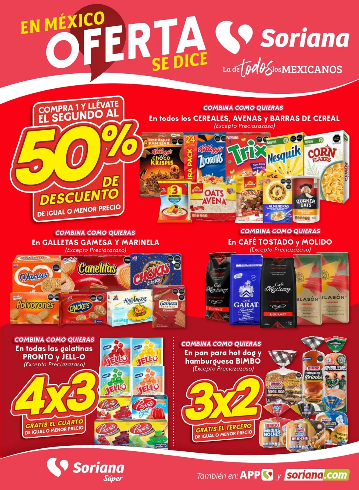 Soriana: ofertas de Fin de Semana del 28 de agosto al 1 de septiembre Te compartimos las ofertas en despensa del Fin de Semana Hiper. Imagen: Soriana