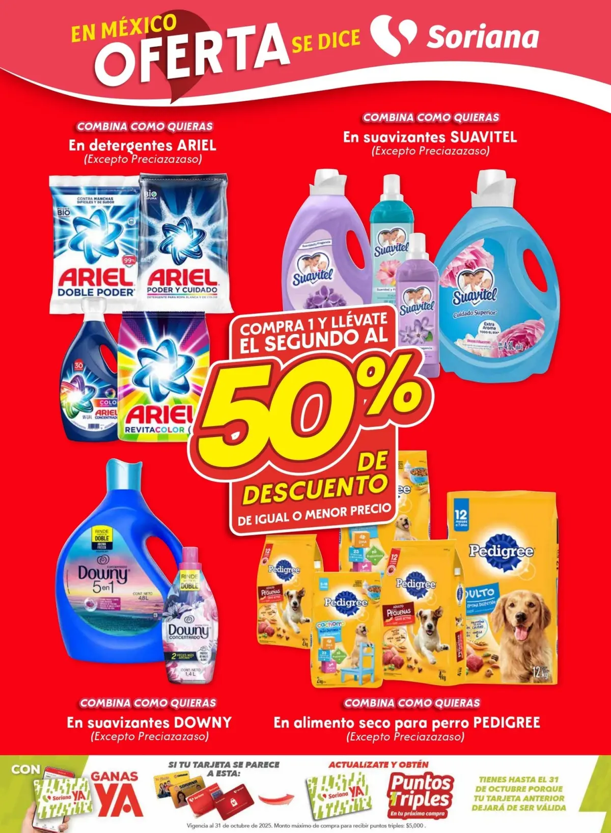 Soriana: ofertas de Fin de Semana del 28 de agosto al 1 de septiembre Cada fin de semana llegan nuevas ofertas en despensa a Soriana. Imagen: Cortesía