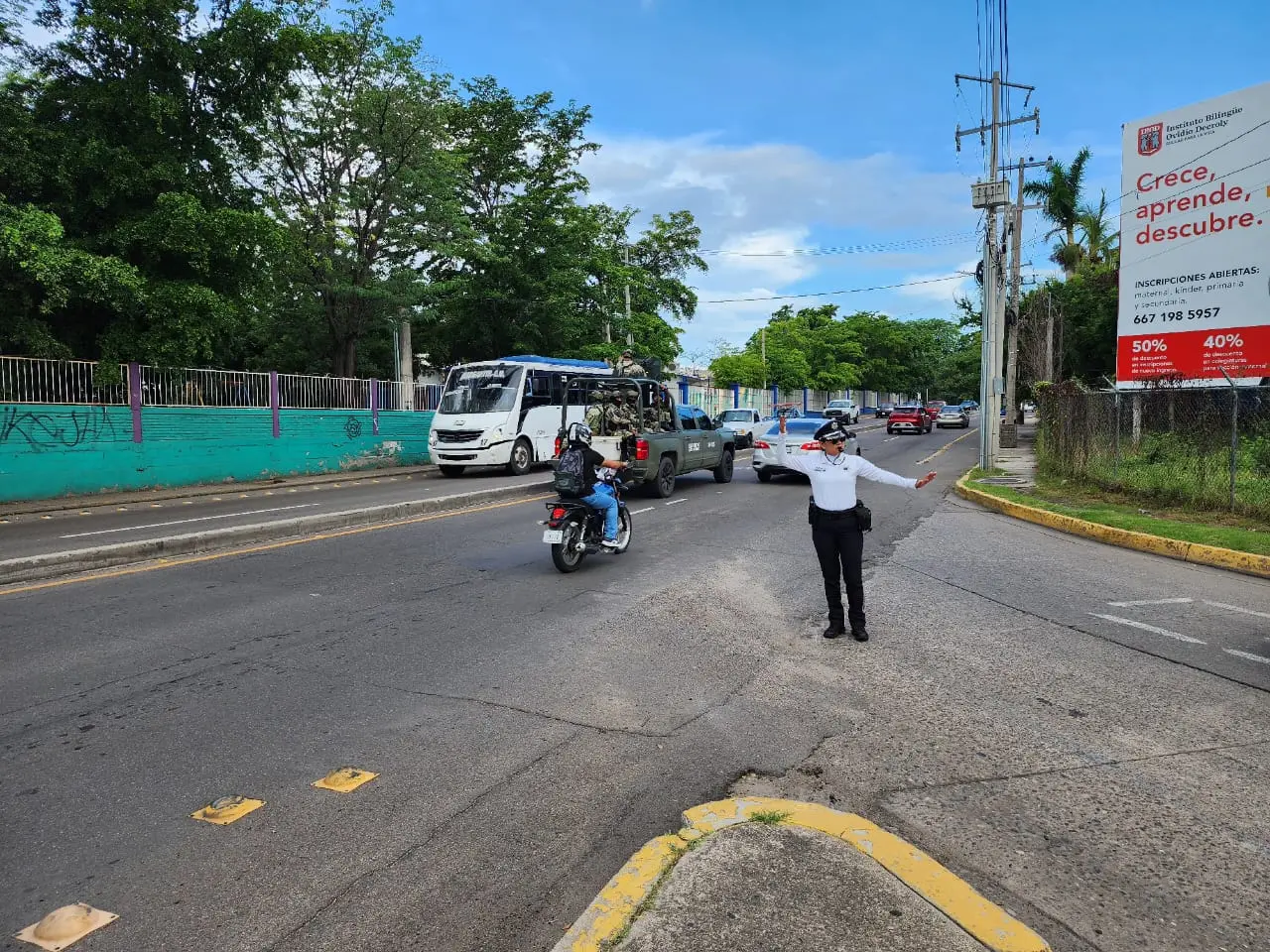 Operativos especiales se desplegarán en zonas escolares y cruceros conflictivos para proteger a estudiantes y agilizar la movilidad. Foto: SSPyTM