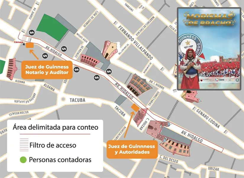 Calles cerradas por las Morismas de Bracho en Zacatecas Calles cerradas por las Morismas de Bracho en Zacatecas. Foto: Cortesía