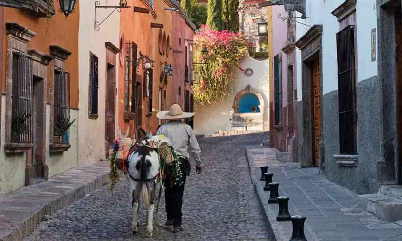 De paseo por San Miguel de Allende, Guanajuato. Crédito ED.cl