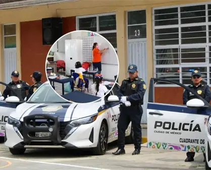 En CDMX movilizarán a 15 mil policías para el regreso a clases del ciclo escolar 2025-2026