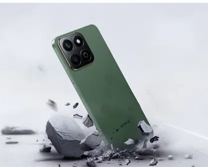 Celular Honor con nivel de resistencia de 5 estrellas y memoria de almacenamiento de 256 GB