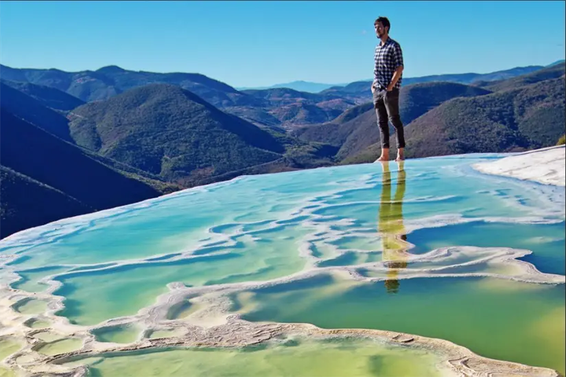 Visita y disfruta de las vistas en Hierve el Agua en Oaxaca. Foto: cortesía Visita y disfruta de las vistas en Hierve el Agua en Oaxaca. Foto: cortesía.