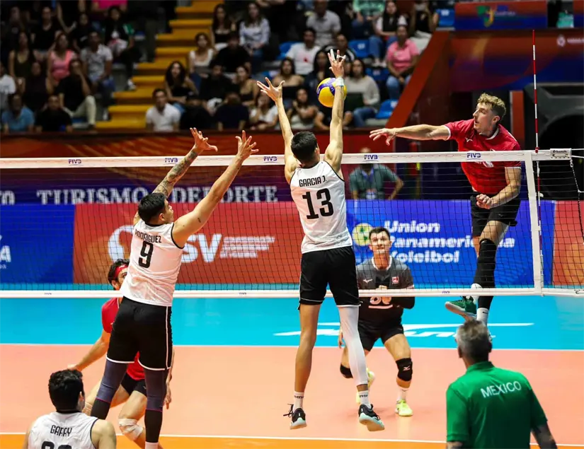 México se destacó en Copa Panamericana de Voleibol de Sala Axel Téllez y Franky Hernández destacaron dentro del campeonato. Foto: Redes sociales
