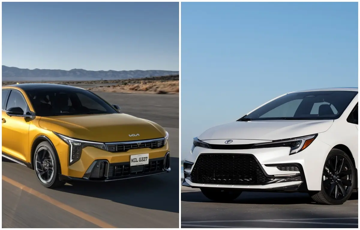 El Kia K4 y el Corolla están entre los favoritos del 2025.