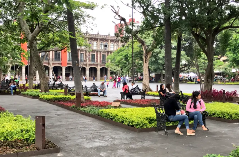 Plaza de Armas en Cuernavaca, Morelos. Foto: cortesía Plaza de Armas en Cuernavaca, Morelos. Foto: cortesía.