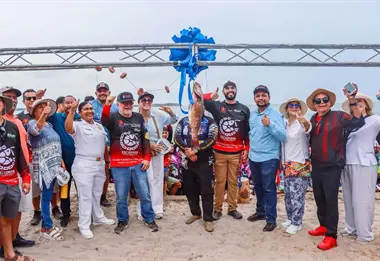 Escuinapa celebra primer Torneo de Pesca Deportiva de Orilla en Teacapán