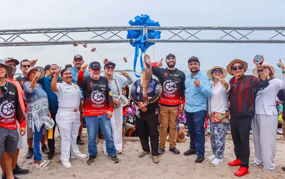 Escuinapa celebra primer Torneo de Pesca Deportiva de Orilla en Teacapán