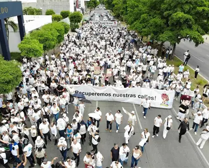 "¡Ya basta, queremos paz!": Sinaloenses convocan marcha por la paz en Culiacán