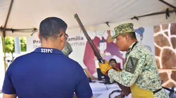 Desarme voluntario en Los Mochis: familias cambian armas y juguetes bélicos por seguridad