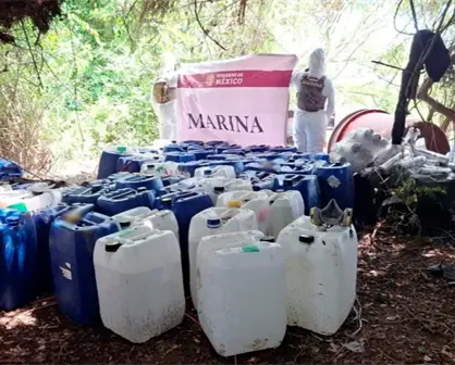 Fuerte decomiso en Nayarit: aseguran sustancias químicas por más de 885 millones de pesos