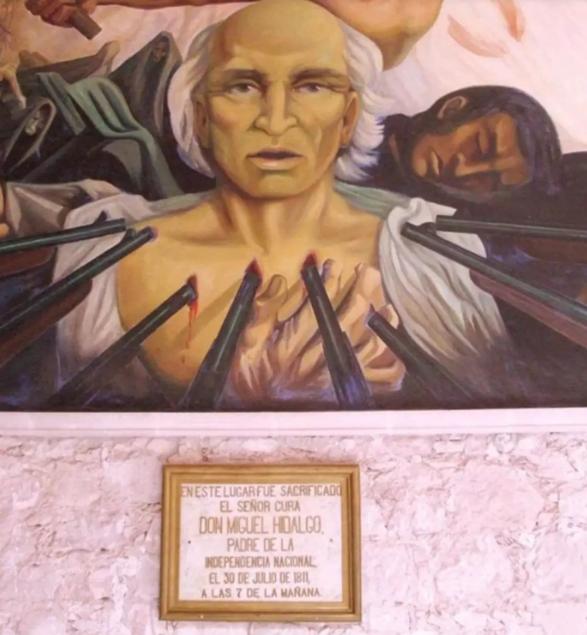 Miguel Hidalgo es fusilado el 30 de julio de 1811. Foto: cortesía.