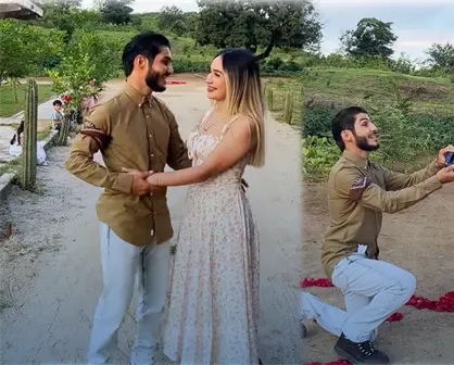 El Ranchero se casa, y así fue el ritual que hizo para que su novia le dijera si, acepto