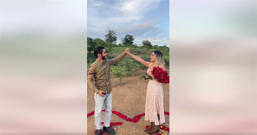 ¿Cómo fue la pedida de matrimonio de El momento fue profundamente romántico. Foto: Captura de pantalla