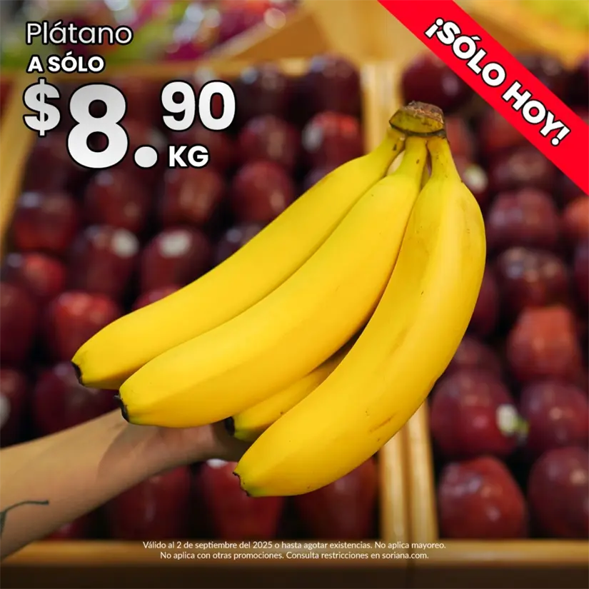 Martes y Miércoles del Campo en Soriana: ofertas en frutas y verduras el 2 y 3 de septiembre Precios bajos cada semana en Soriana. Foto: Cortesía