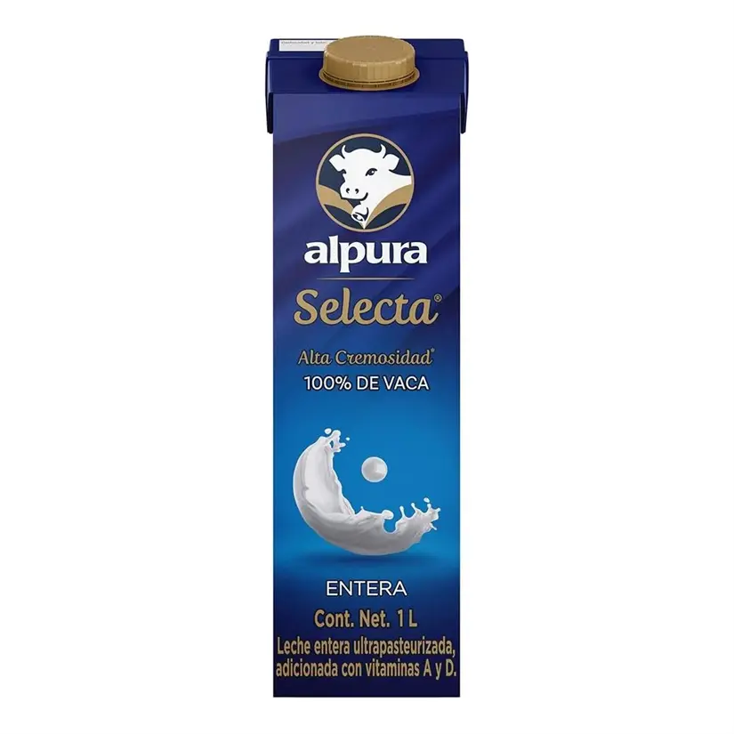 Alpura Selecta de 1 litro. Foto: Cortesía. Alpura Selecta de 1 litro. Foto: Cortesía.