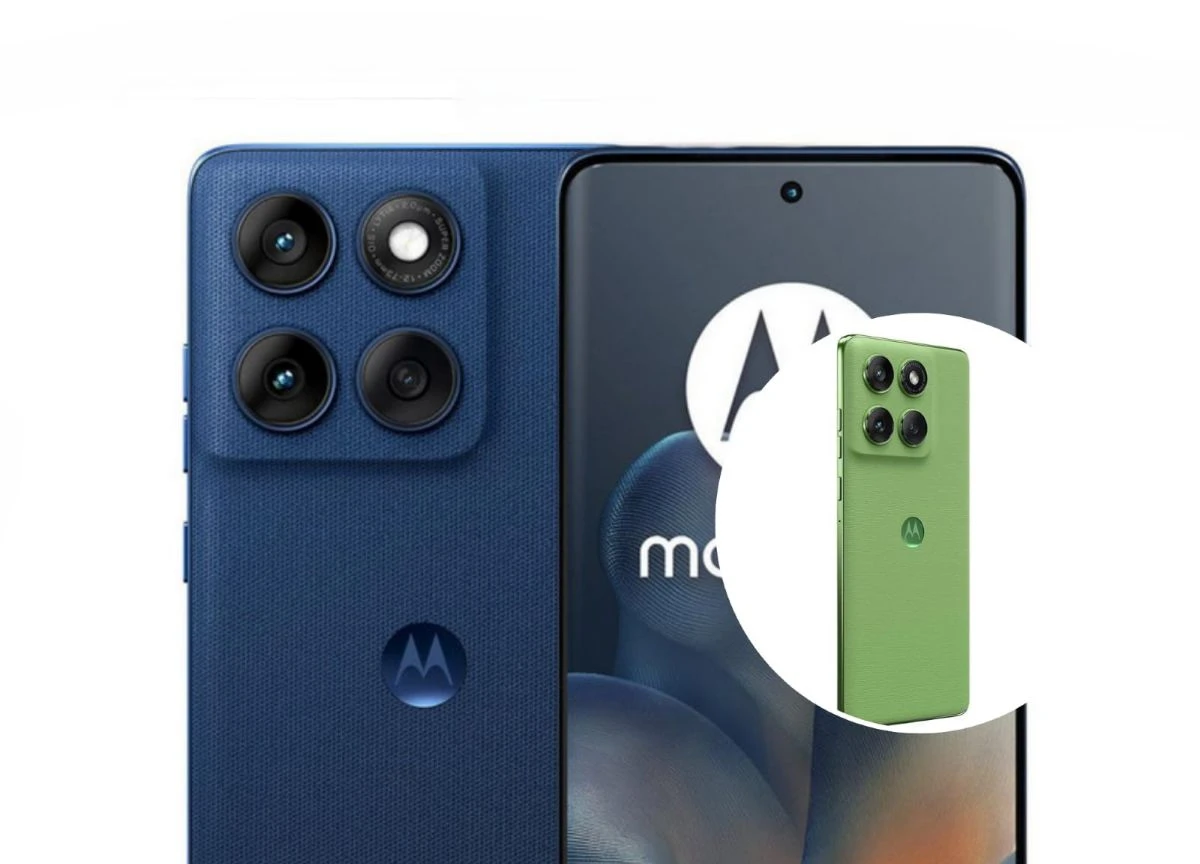 Celular Motorola con cámara frontal de 50 megapíxeles Foto: Cortesía