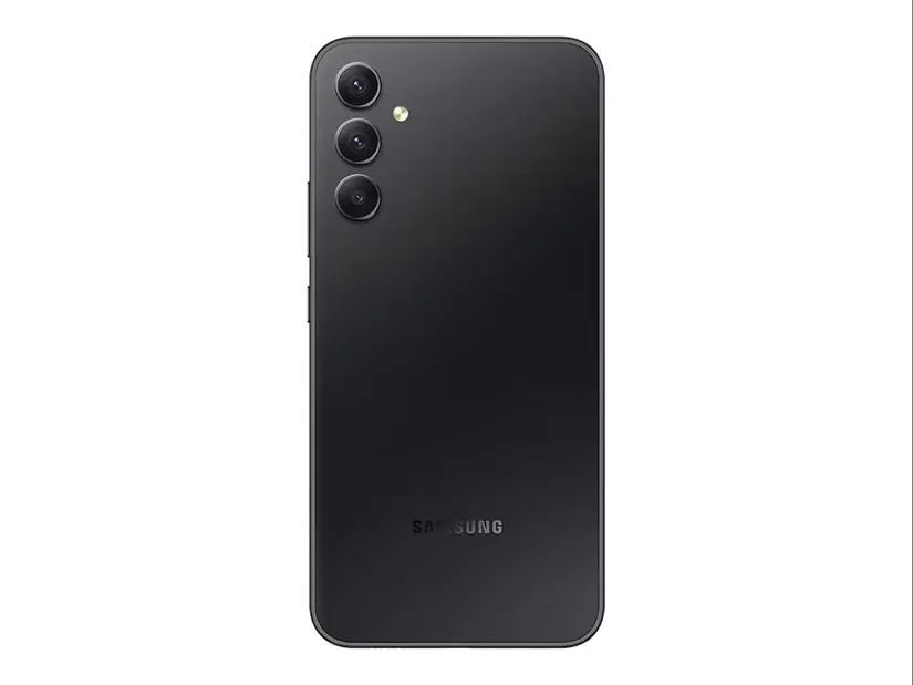 Samsung Galaxy A34 con 3 micrófonos. Foto: Cortesía Samsung Galaxy A34 con 3 micrófonos. Foto: Cortesía