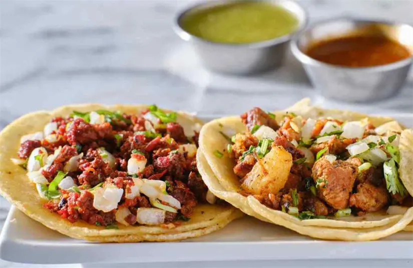 Los tacos campechanos están compuestos de distintos tipos de carne. Foto: Cocina Delirante. Los tacos campechanos están compuestos de distintos tipos de carne. Foto: Cocina Delirante.