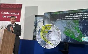 Tormenta Tropical Lorena dejará 300% más de lluvias en BCS: autoridades en alerta máxima