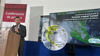 Tormenta Tropical Lorena dejará 300% más de lluvias en BCS: autoridades en alerta máxima